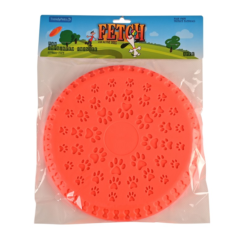 TPR Pet Frisbee, Asstd