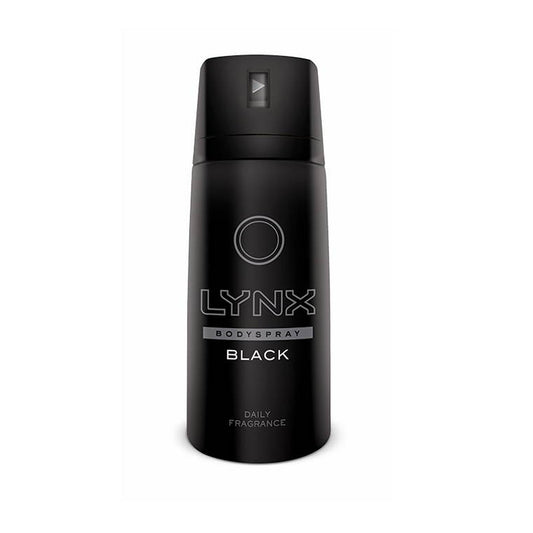 Lynx Deodorant Spray Black, 100g