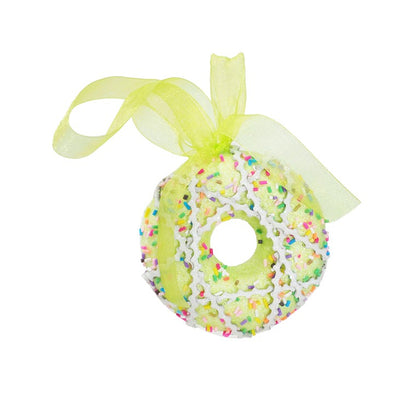 Hanging Sprinkles Donut, 10cm, Asstd