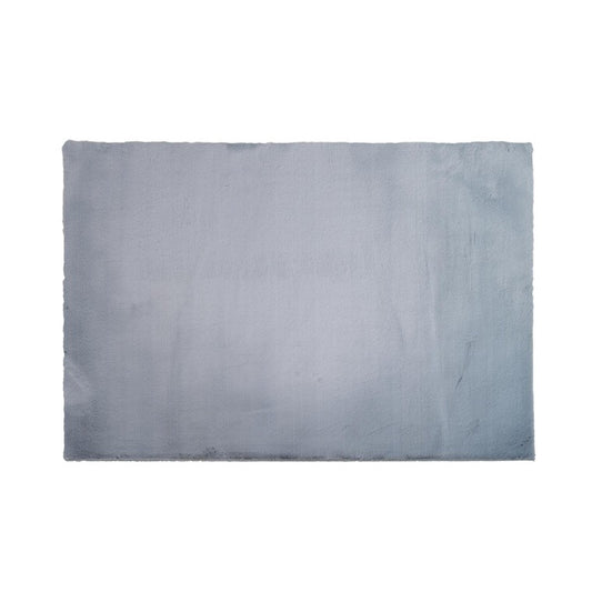 Selena Plush Mat, 130 x 70cm, Light Grey