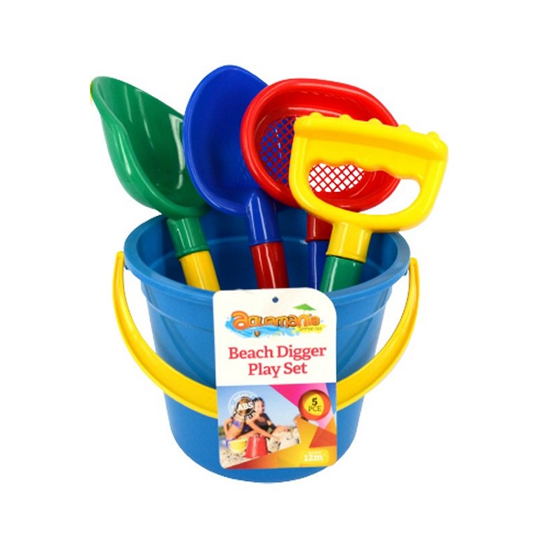 Beach Digger Play Set, 5pc