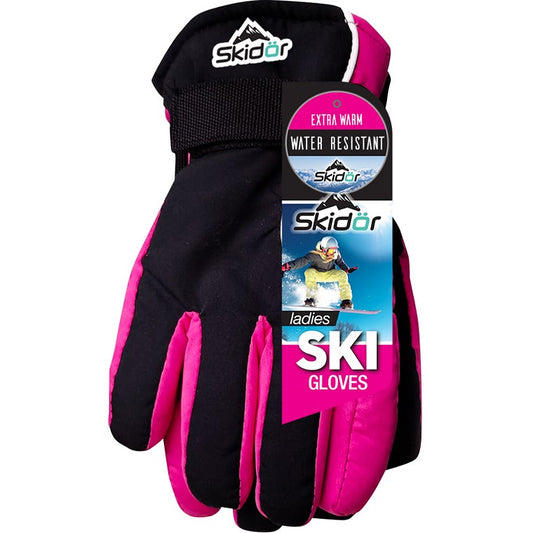 Ladie's Ski Gloves, Asstd