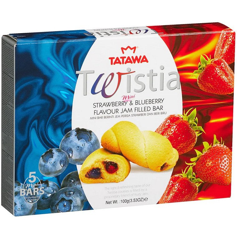 Twistia Strawberry & Blueberry, 5pk