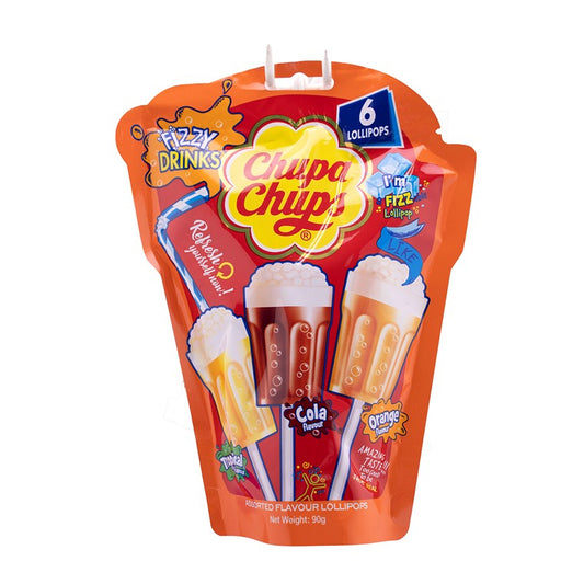 Chupa Chups, 3D Fizzy Drinks, 90g