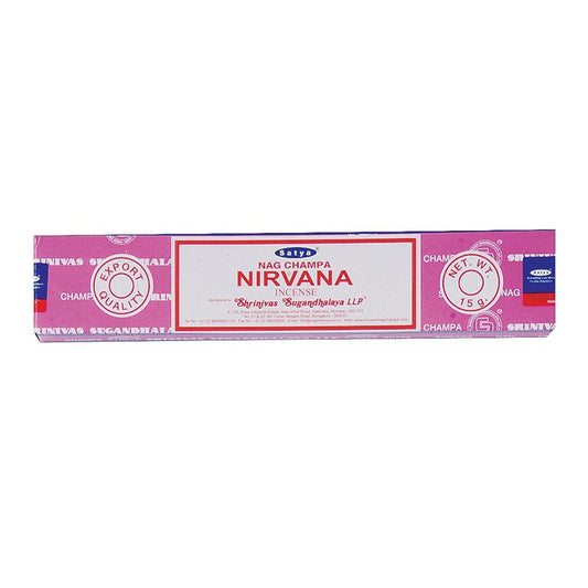 Satya Nirvana Incense, 15gm