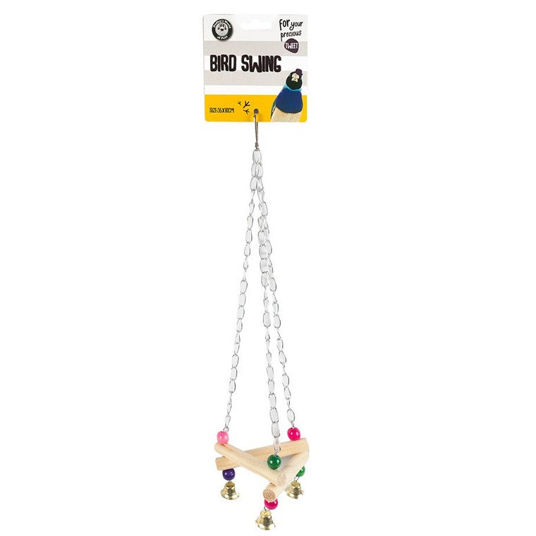 Bird Toy, Triangle Swing w/ Bells