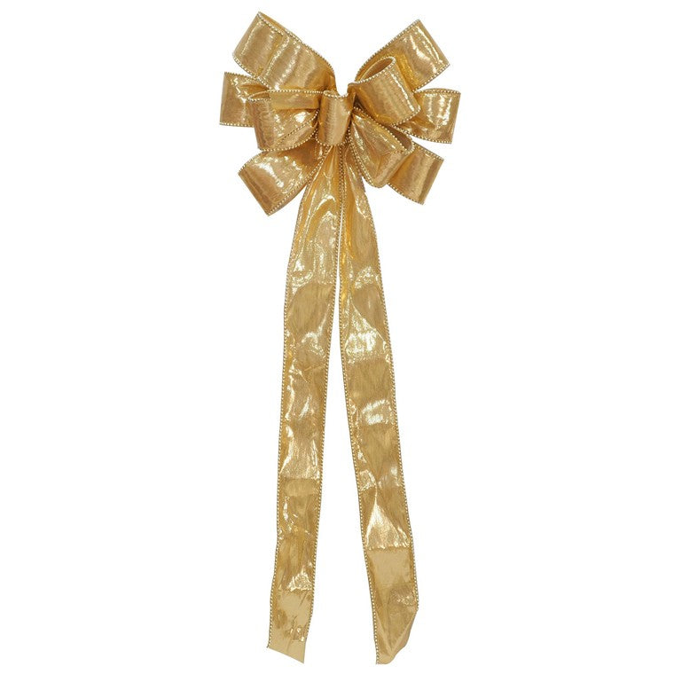 Tree Topper Beaded Bow, Asstd