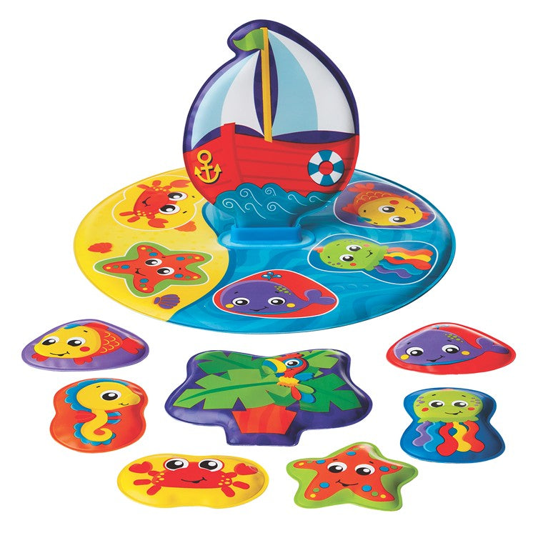 Playgro Floaty Bath Boat Puzzle