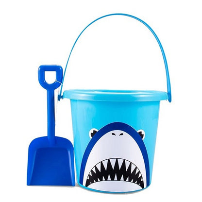 Animal Face Bucket & Spade Beach Set, Asstd