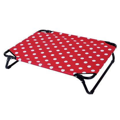 Dog Trampoline Bed, 105x65x18cm, 4 Asstd