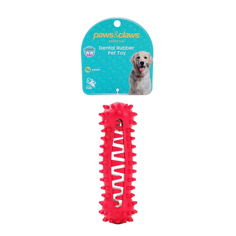 Dental Rubber Pet Toy, Asstd