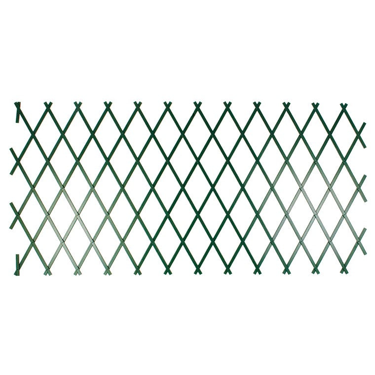 Green Plastic Garden Trellis, 1x3m