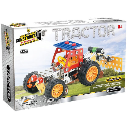 Construct It Kit Tractor, 132pce