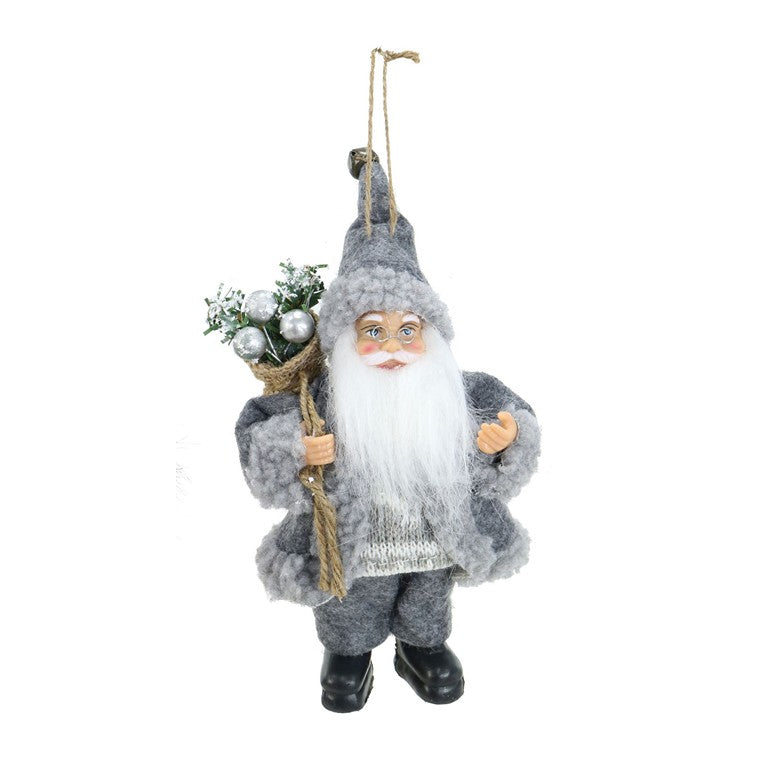 Santa Vintage Figure, 18cm, Asstd