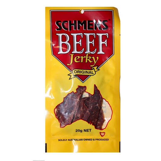 Schmeks Beef Jerky, Original, 20g