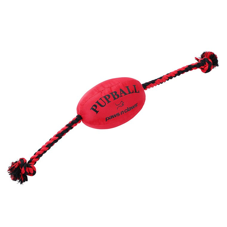 Footy Plush Rope Tugger Pet Toy