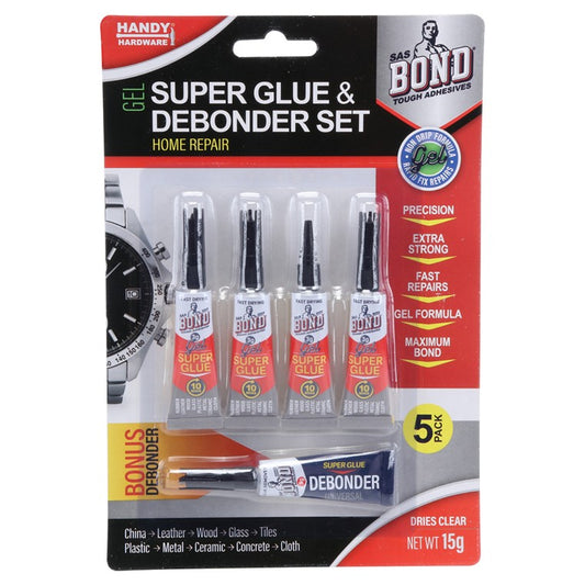 Super Glue & Debonder, 3g