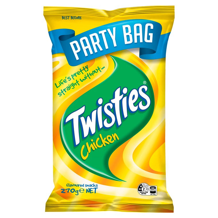 Twisties, Chicken, Party Bag, 270g