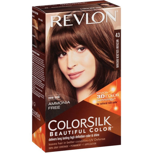 Revlon Hair Colour Silk Medium Golden Brown