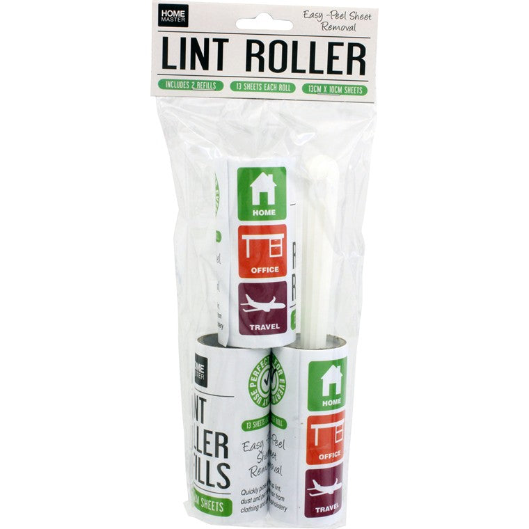 Lint Roller w/  2 Refills