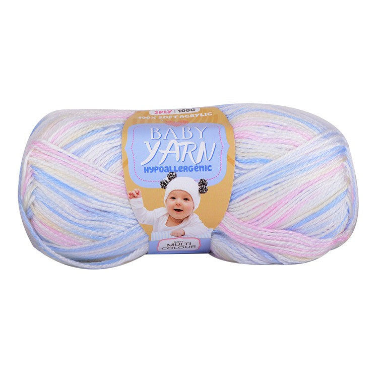 Baby Knitting Yarn, Multi