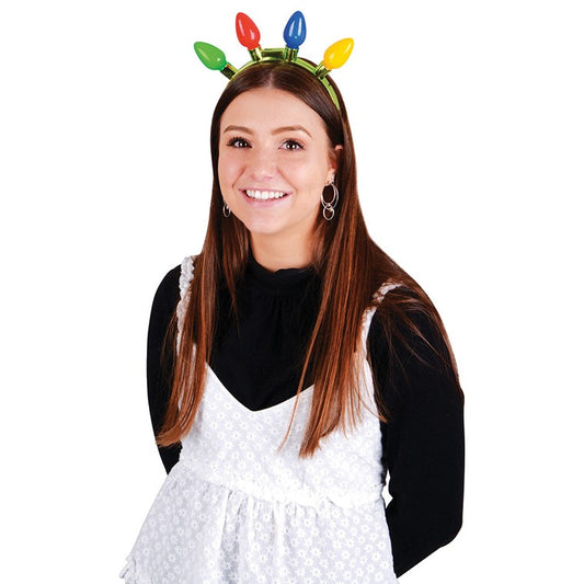 Light Up Bulb Headband LED