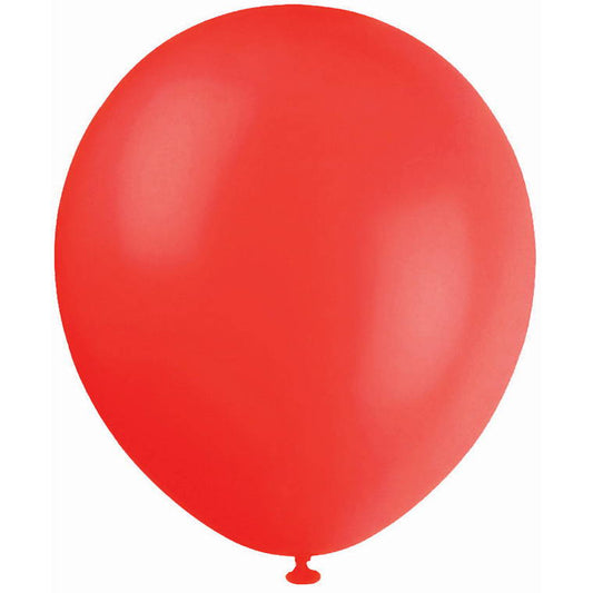 Balloon 30cm, Red, 20pk