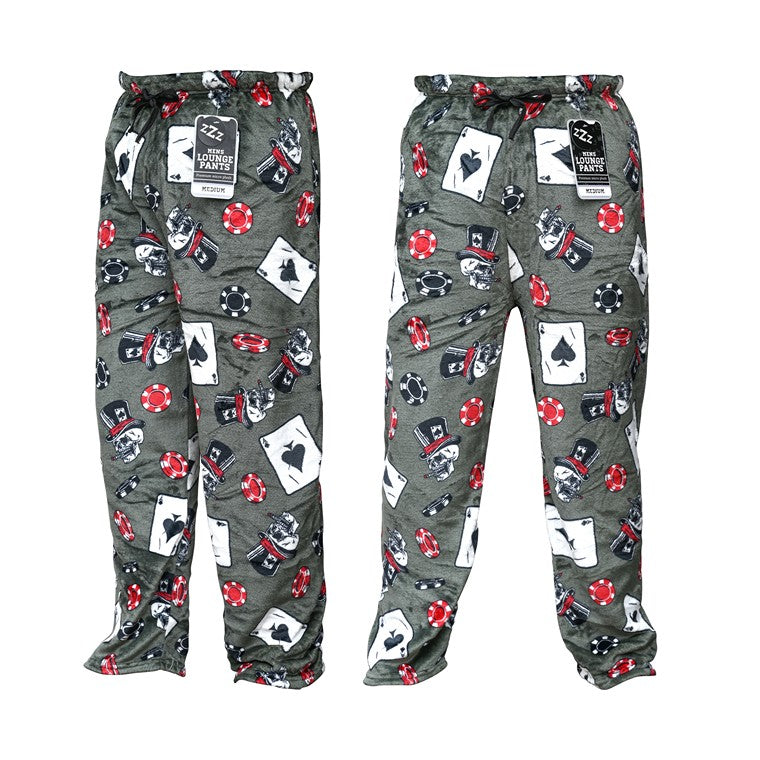 Mens PJ Lounge Pants, Asstd Sizes & Designs