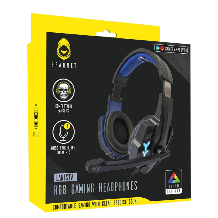 Gaming Headset w/ RGB & Microphone