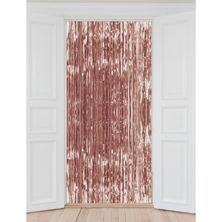 Foil Backdrop, Rose Gold, 2m