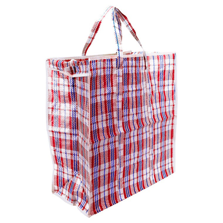 Striped Shopping Bag, 53 x 65 x 29cm