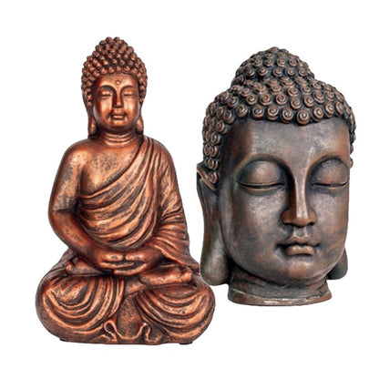 Garden Ornament, Buddha, 3 Asstd Designs