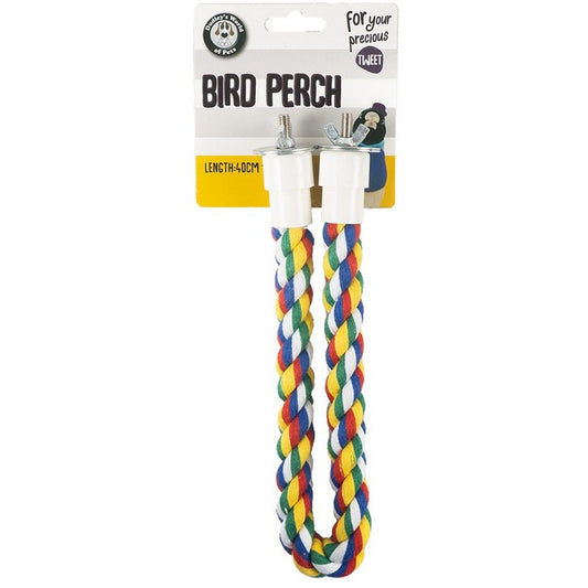 Bird Toy, Cotton Rope Swing