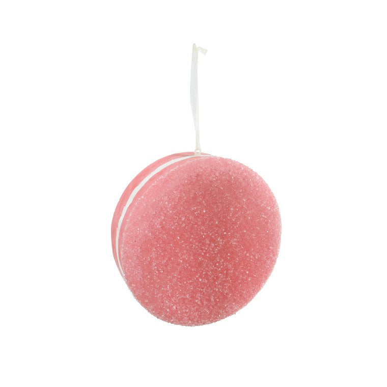 Hanging Filled Macaron, 10cm, Asstd