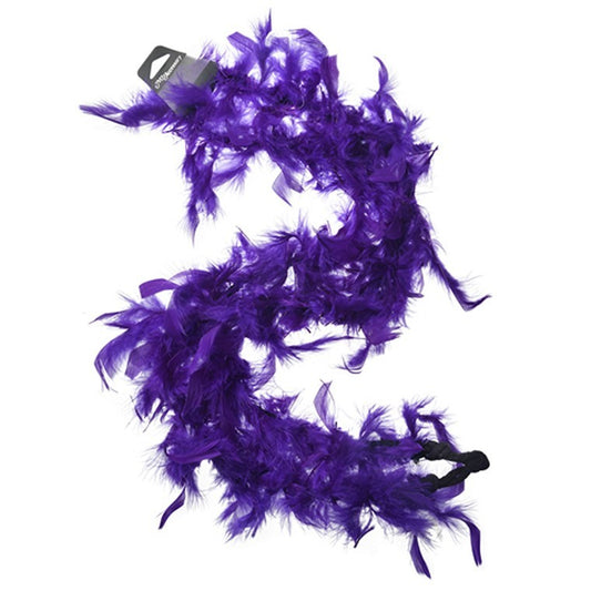 Purple Feather Boa, 1.5m