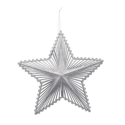 Glitter Hanging Star, Asstd