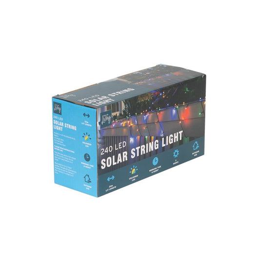 Solar String Lights 240 LED, Multi Colour