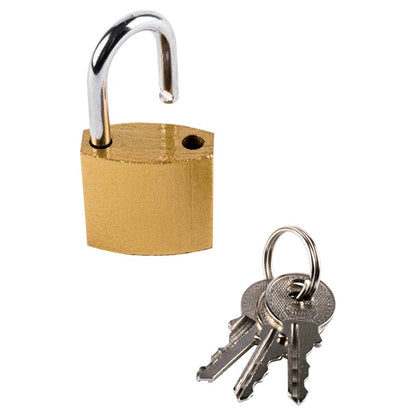 Keyed Alike Padlock, 25mm, 4pk