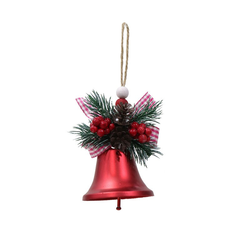 Hanging Bell Matte w/ Deco, 65mm, Asstd