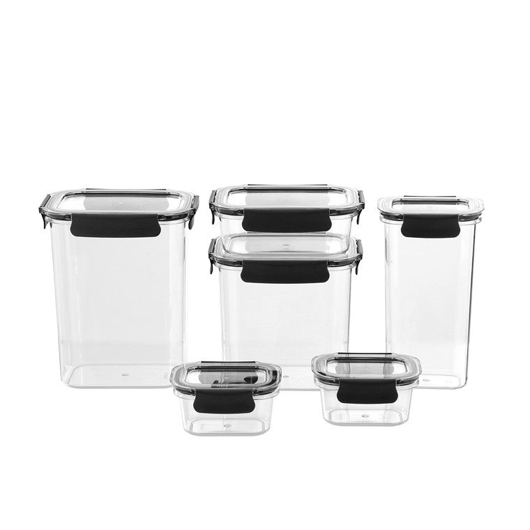 L&L Crystal Fresh Container Set, 6pce