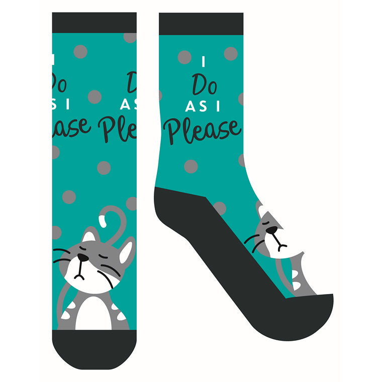 Do As I Please Crazy Socks