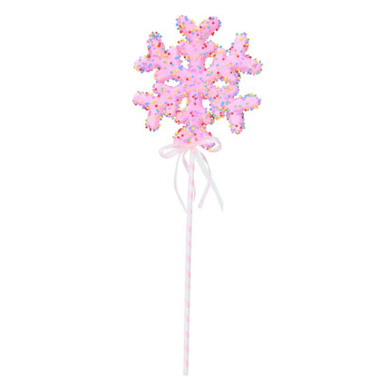 Sprinkles Snowflake Pick, 56cm, Asstd