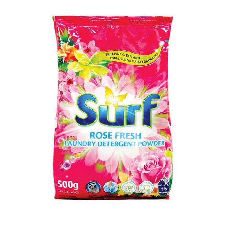 Surf Laundry Detergent Powder, Rose Fresh, 500g