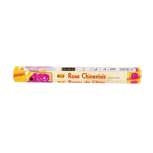 Raj Rose Chinenisis Incense, 20 Sticks