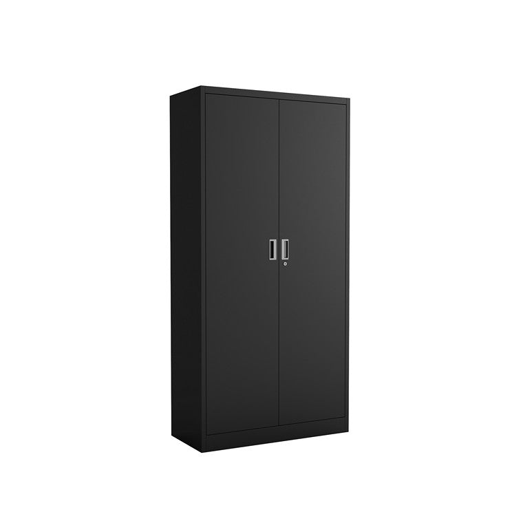 Metal 2 Door Cabinet, Black