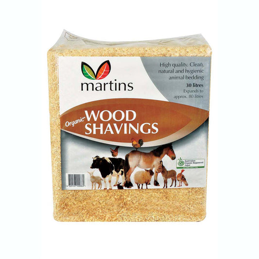 Organic Compressed Wood Shavings, 30L