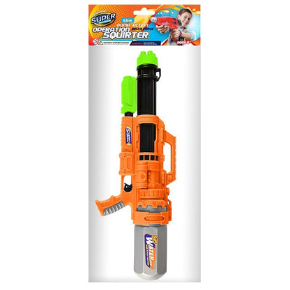 Pump Action Super Water Gun, 62cm, Asstd