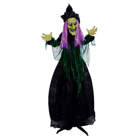 Halloween Animated Witch, 160cm