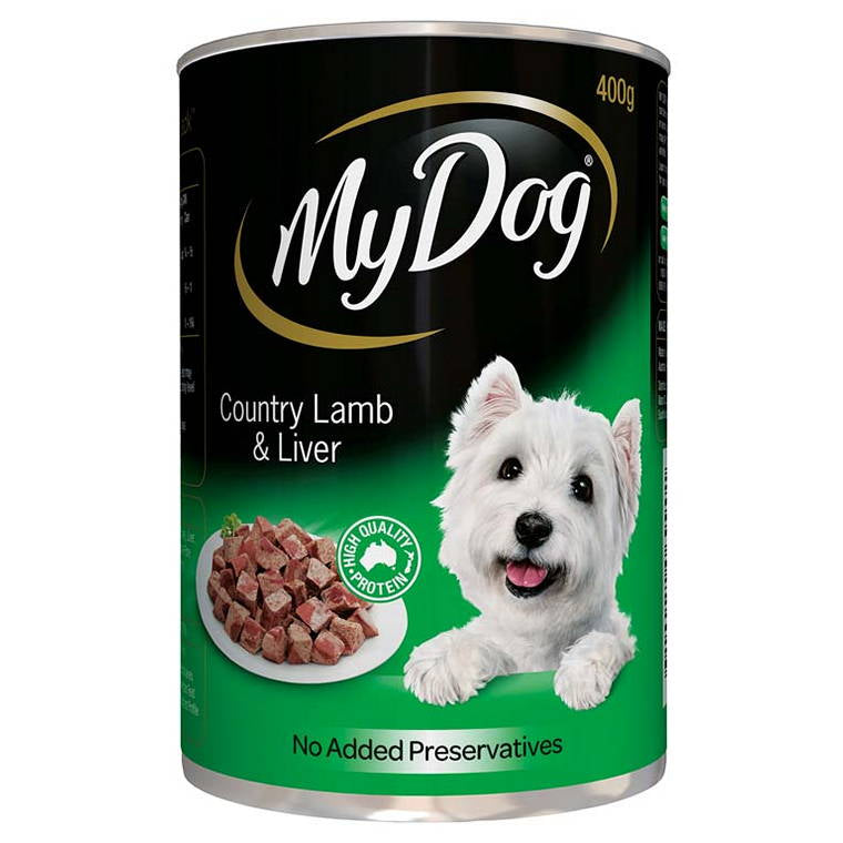 My Dog Country Lamb and Liver, 400gm