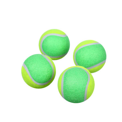 Mini 4cm Tennis Ball, 4pk, 3 Asstd Colours